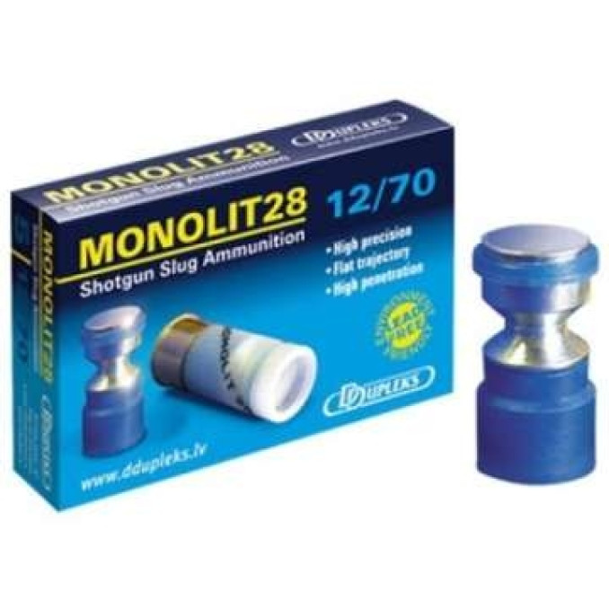 Патрон гладкоствольний DDupleks Monolit28 12/70