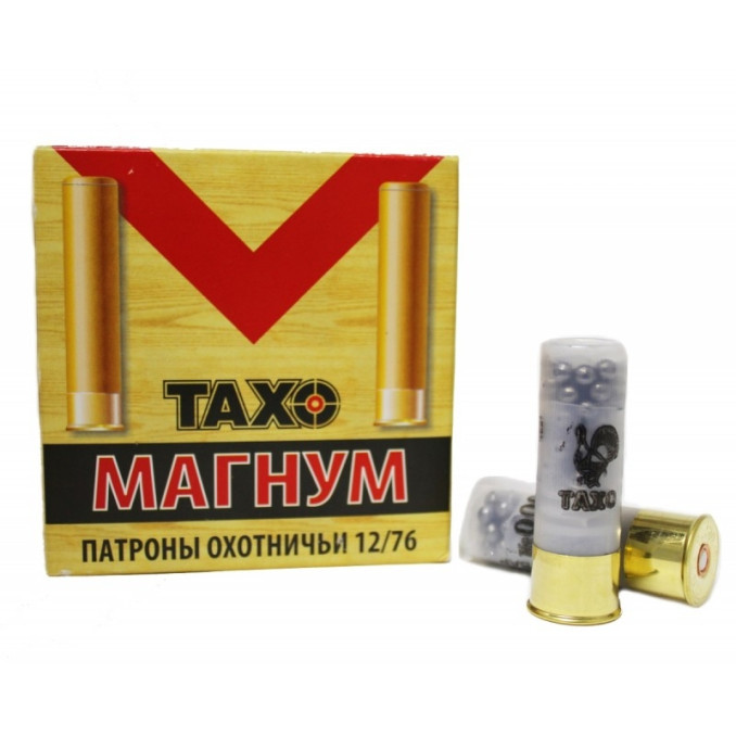 Патрон гладкоствольный Тахо Магнум кал.12 №000