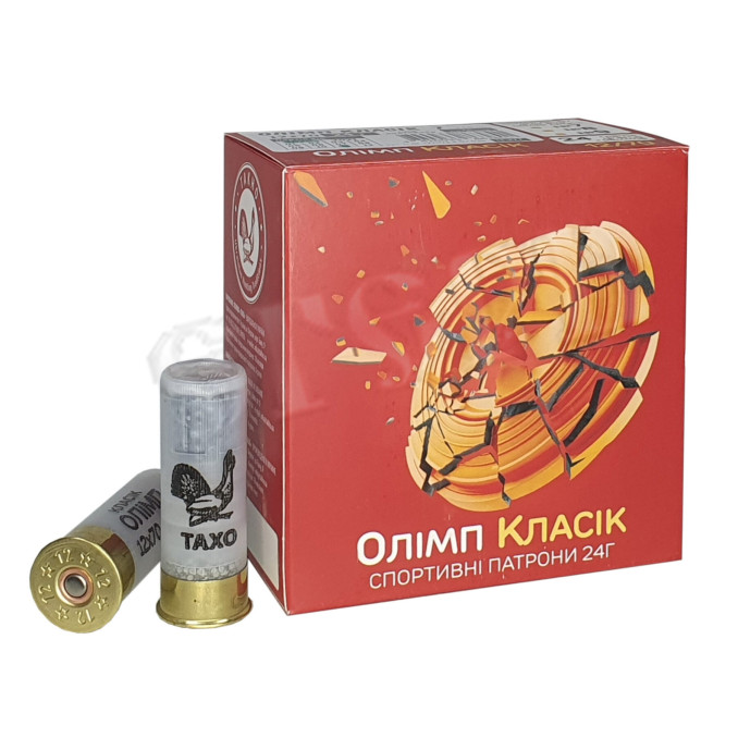 Патрон гладкоствольный Тахо Олимп кал.12 №9, код 20000000017733