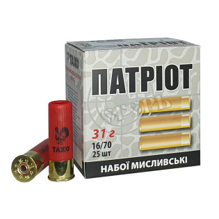 Патрон гладкоствольный Тахо Патриот кал.16 №7