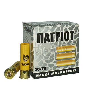 Патрон гладкоствольний Тахо Патріот кал.20 №1
