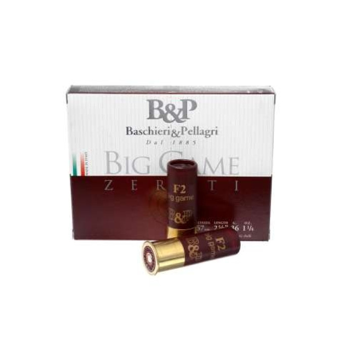 Патрон гладкоствольний B&P BIG GAME ZERATI кал.12 №5/0