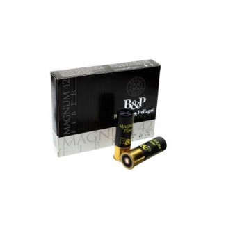 Патрон мисливський B&P MAGNUM FIBER (б/к, фетровий пиж) 12/20/76 №5 10/100шт 42гр