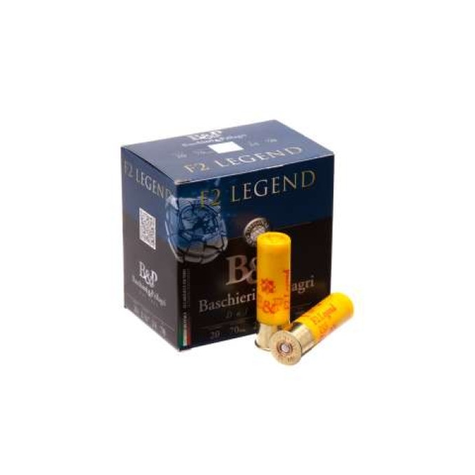 Патрон спортивний B&P F2 LEGEND к. 20/16/70 №7,5 25/250шт, 24гр