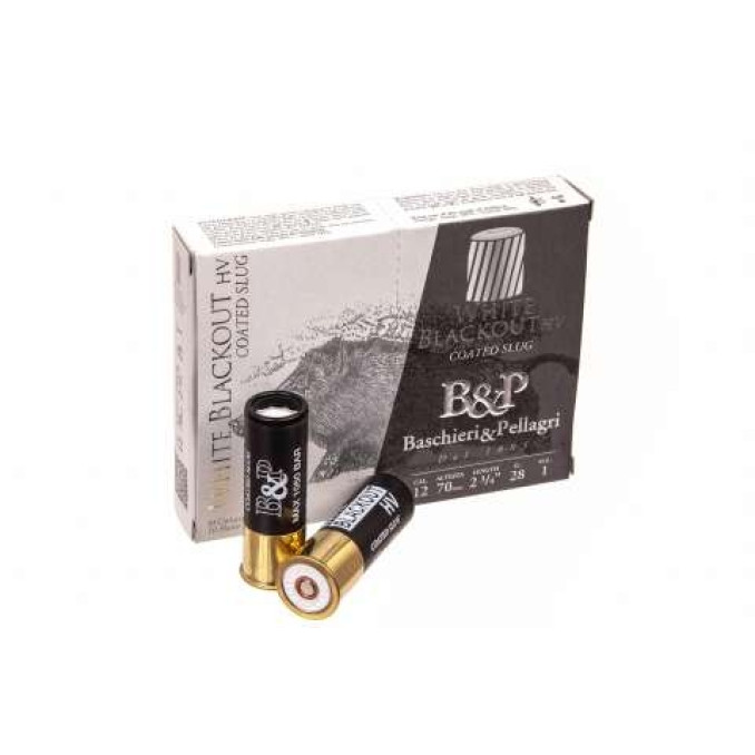 Куля B&P BIG GAME PALLA WHITE BLACKOUT HIGH VEL к.12/20/70, 10/100шт 28гр