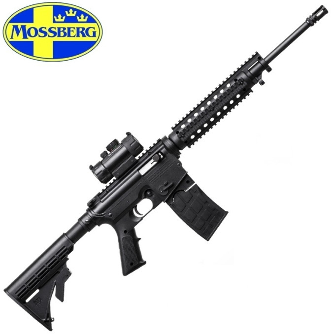 Карабин нарезной Mossberg 715T Flat Top 22LR 16.25" BBL Blue Synthetic