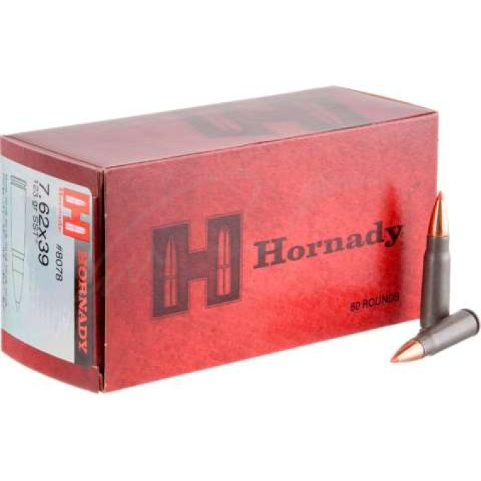 Патрон Hornady Custom кал. 7,62х39 куля SST