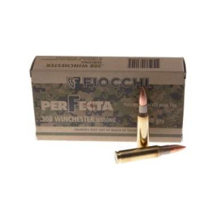 Патрон нарезной Fiocchi 308Win Subsonic 12,96 гр