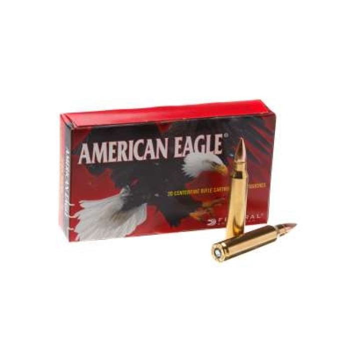 Патрон нарізний Federal American-Eagle 223rem FMJ BT 3,56гр (55GR)