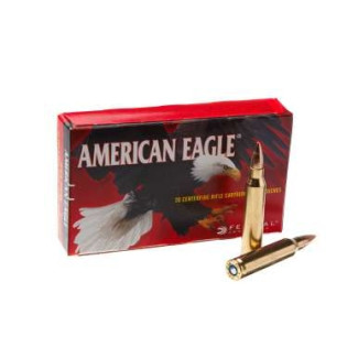 Патрон нарізний Federal American-Eagle 223rem FMJ BT 4,0гр (62GR)