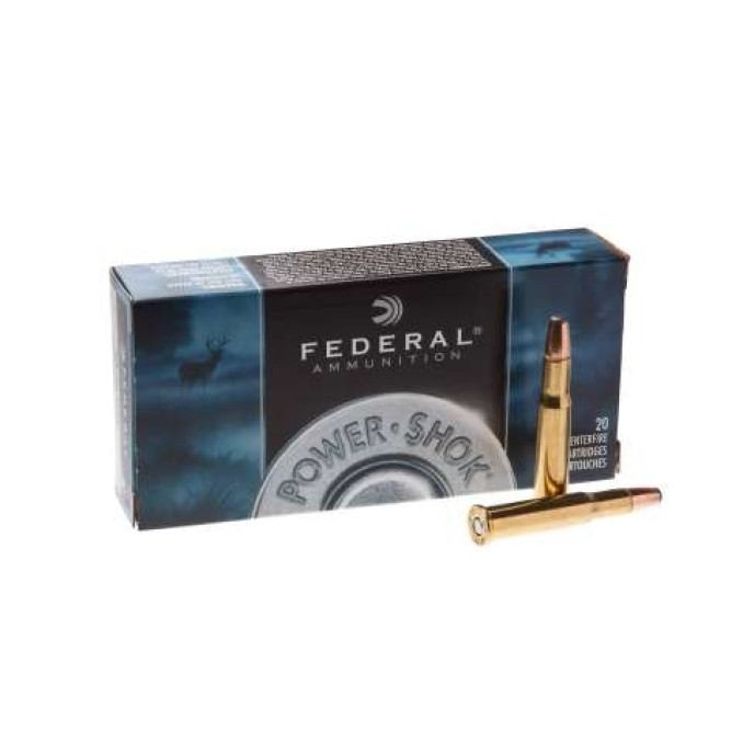 Патрон нарезной Federal Power-Shok 30-30win SPFN 9,7гр (150GR)