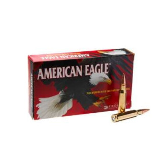 Патрон нарізний Federal American-Eagle 308win FMJ BT 9,7 гр (150GR)
