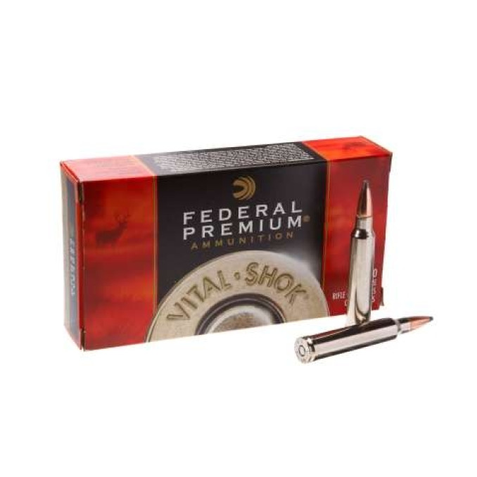 Патрон нарезной Federal Vital-Shok 300win mag Nosler 10,69гр (165GR)