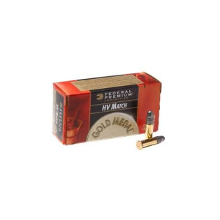 Патрон нарезной Federal Gold-Medal 22LR Solid 2,59гр (40GR)