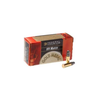 Патрон нарізний Federal Gold-Medal 22LR Solid 2,59гр (40GR)