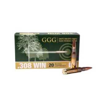 Патрон нарезной GGG кал.308Win HPBT 180gr, 11.66 г