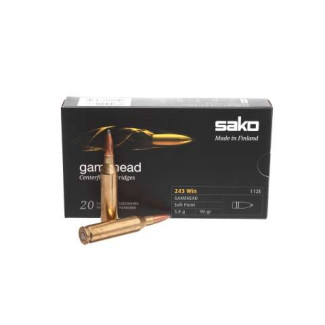 Патрон нарізний Sako Gamehead SP кал.243Win 5,8 гр