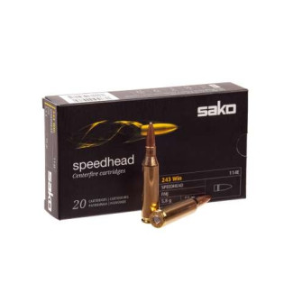 Патрон нарізний Sako Speedhead FMJ кал.243Win 5,8гр