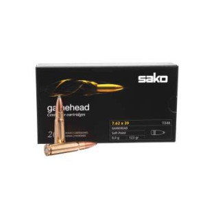 Патрон нарезной Sako Gamehead SP кал.7.62x39 8,0гр
