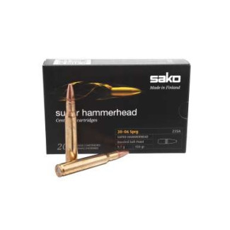 Патрон нарізний Sako Super Hammerhead SP кал.30-06 9,7гр
