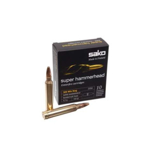 Патрон нарезной Sako Super Hammerhead 300WM SP, 9,7 гр