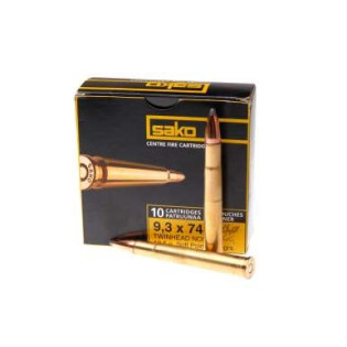 Патрон нарезной Sako 9.3x74R, 18,5 гр