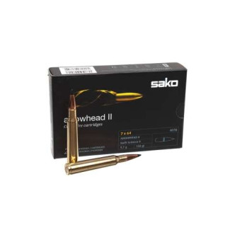 Патрон нарізний Sako Arrowhead II SP 7x64 Swift Scirocco 9,7гр