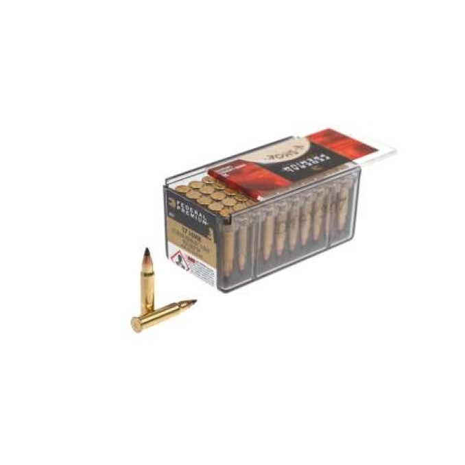 Патрон нарезной Federal V-SHOK 17HMR, 1,1гр (17gr) V-MAX