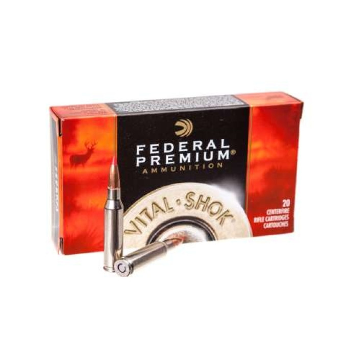 Патрон нарезной Federal Vital-Shok 7MM-08 REM Nosler Balistic TIP 9,07 гр (140GR)