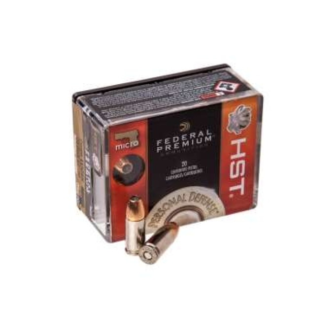 Патрон нарізний Federal Premium Personal Defense 9mm Luger JHP 9,72гр (150GR)