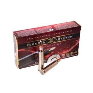 Патрон нарізний Federal V•Shok 300WM Nosler AccuBond 11,66гр (180GR)