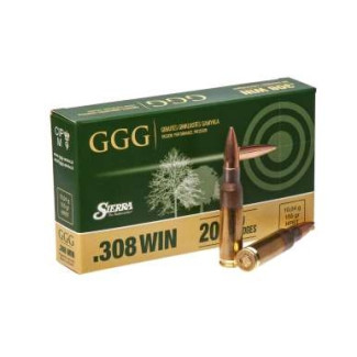 Патрон нарезной GGG кал.308Win HPBT 155GR (10,04 г)