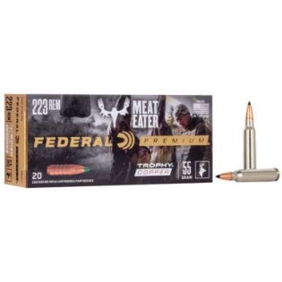 Патрон нарезной Federal V•Shok, 223 Rem, пуля 55GR (3,6 гр) , TROPHY COOPER