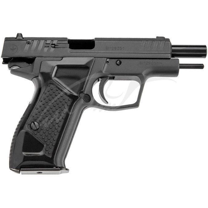 Пистолет травматический Форт-12Р с черным стволом