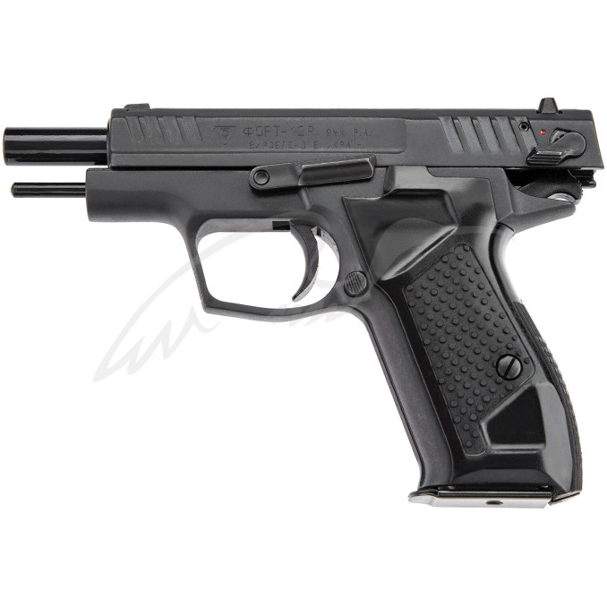 Пистолет травматический Форт-12Р с черным стволом