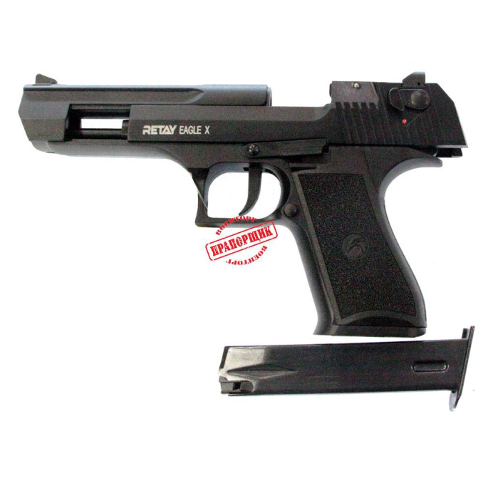 Пистолет стартовый Retay Eagle X кал. 9мм Black