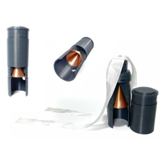 Касетний боєприпас “КОБЕ 3Б30” макет у розрізі